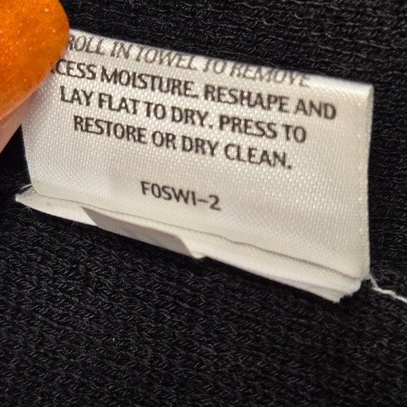 Eileen Fisher Open Front 100% Wool Cardigan Jacket Black Size XS Tunic Length - Picture 6 of 8